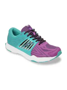FURO by Red Chief Women Purple & Green Running Shoes