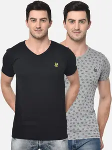 MACK JONNEY Men Pack Of 2 T-shirts