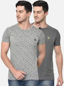 MACK JONNEY Men Pack Of 2 T-shirts