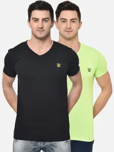 MACK JONNEY Men Pack Of 2 T-shirts