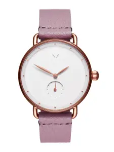 MVMT Women White Analogue Watch D-FR01-RGPU