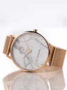 MVMT Women White Analogue Watch D-MB01-RGMA