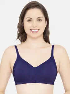 Enamor Non-Wired Non Padded Full Coverage Cotton Fab-Cool No Bounce Daily Wear Bra AB75