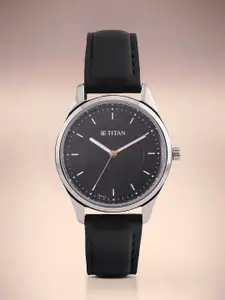 Titan Women Black Analogue Watch