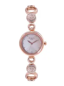 Titan Women Dial & Bracelet Style Straps Analogue Watch 311WM05