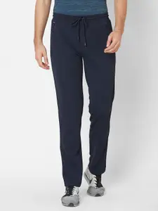 SWEET DREAMS Men Navy Blue Solid Track Pants