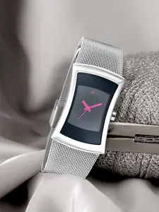 Fastrack Women Black Dial Watch NF6093SM01