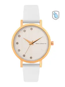 French Connection Women Off-White Analogue Watch FC20-63B