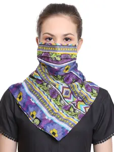 Anekaant Women 3-Ply Reusable Cotton Scarf Style Fashion Face Mask