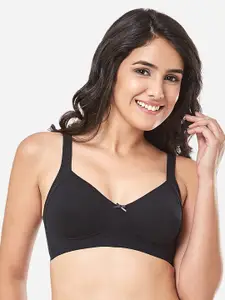 every de by amante Solid Non Padded Wirefree Super Support Bra - EB004