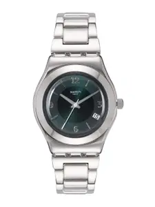 Swatch Irony Women Green Water Resistant Analogue Watch YLS468G
