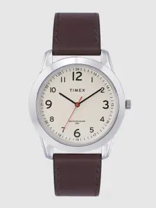 Timex Men Cream-Coloured Analogue Watch TW00ZR294E