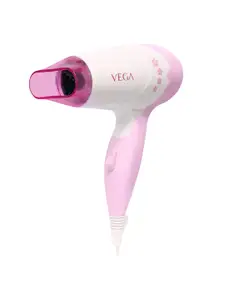 VEGA White & Pink Insta Glam 1000 Hair Dryer