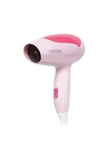 VEGA Go Lite 1400W Foldable Hair Dryer with Quick Dry VHDH-19 - Pink