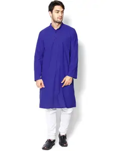 even Blue Kurta