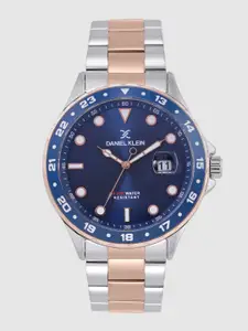 Daniel Klein Men Blue Analogue Watch DK.1.12350-4