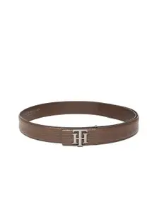 Tommy Hilfiger Men Brown Leather Textured Belt