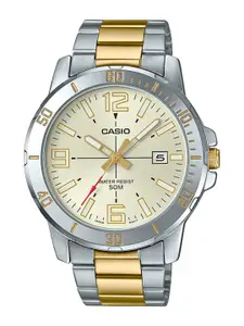 CASIO Enticer Men Yellow Analogue Watch A1736 MTP-VD01SG-9BVUDF