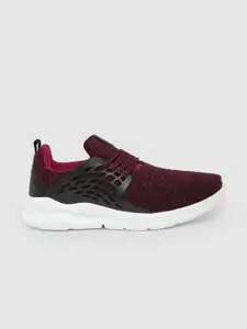 The Roadster Lifestyle Co Men Maroon Running Shoes