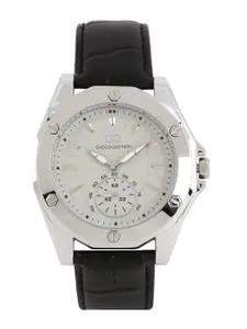 GIO COLLECTION Men White Analogue Watch G1003-01