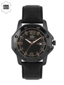 GIO COLLECTION Men Black Analogue Watch G1004-04