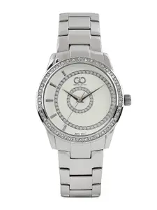 GIO COLLECTION Women Off-White Dial Watch G0057-11