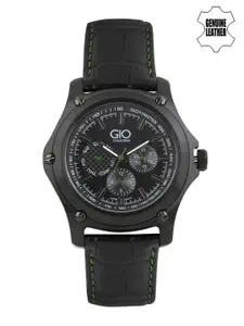 GIO COLLECTION Men Black Dial Watch G0072-01