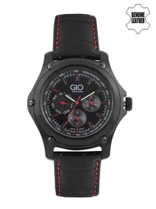 GIO COLLECTION Men Black Dial Watch G0072-03