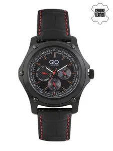 GIO COLLECTION Men Black Dial Watch G0072-04