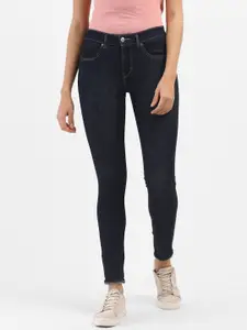 Levis Women Navy Blue 311 Revel Shaping Skinny Fit Mid Rise Stretchable Jeans