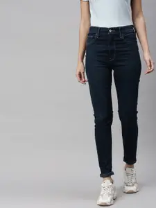 Levis Women Blue Super Skinny Fit High-Rise Clean Look Jeans