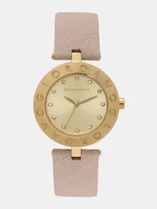 GIORDANO Women Gold-Toned Analogue Watch 2754-05