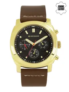 GIORDANO Men Black Dial Watch 1751-06