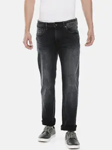 Pepe Jeans Men Charcoal Grey Robin-H Holborne Straight Fit Mid-Rise Clean Look Jeans