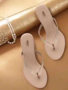 Anouk Anouk Women Rose Gold Sandals