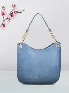 Lavie Antonio Women Blue Large Hobo Handbag