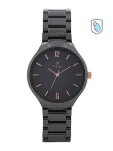 Titan Men Black Dial Watch 90014KC02J