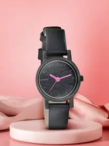 Sonata Onyx Women Black Analogue watch 8976NL01