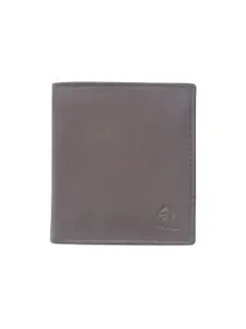Kara Men Coffee Brown Leather Two Fold Wallet