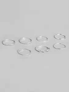 Accessorize Set of 7 Finger Rings