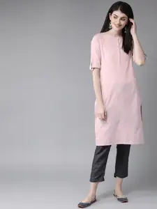 W Women Straight Cotton Kurta