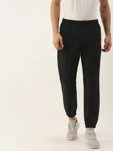 Calvin Klein Jeans Men Black Solid Premium Straight Fit Joggers
