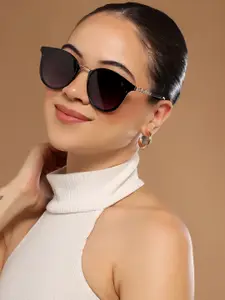 Voyage Women Oval Sunglasses B8725MG3187