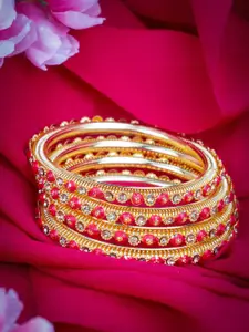 AccessHer Set Of 4 Handcrafted Bangles
