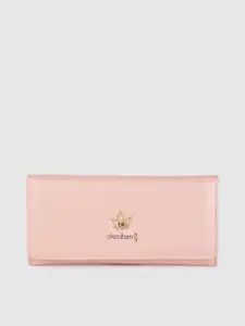 DressBerry Women Pink Solid Two Fold Wallet