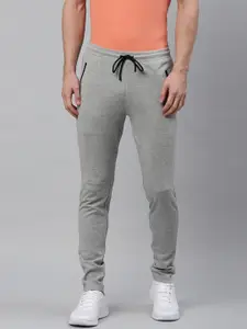 Sweet Dreams Men Grey Melange Solid Track Pants