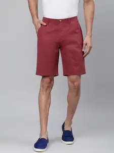 Sweet Dreams Men Maroon Solid Regular Fit Shorts