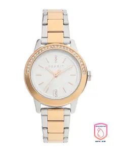 ESPRIT Women Muted Silver-Toned Analogue Watch ES1L136M0135
