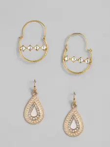 Anouk Set of 2 Drop Earrings