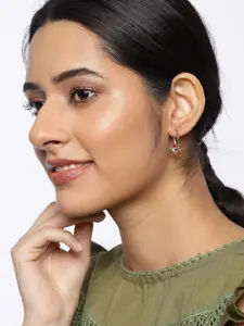 Sukkhi Multicoloured Circular Hoop Earrings